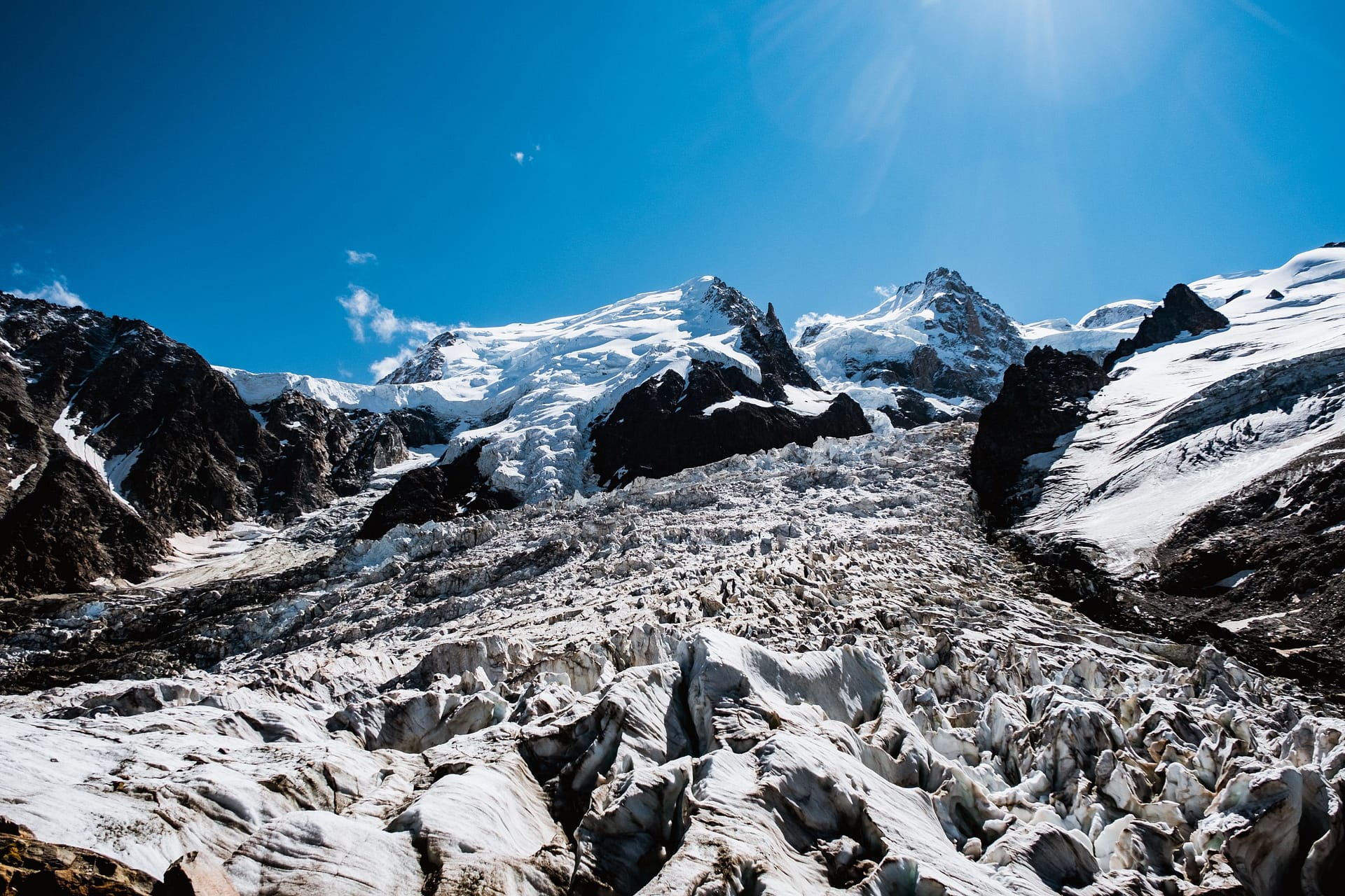 La Jonction, 2589m (Mont Blanc)